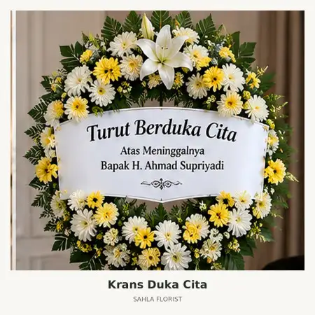 Krans Bunga Duka Kujangsari